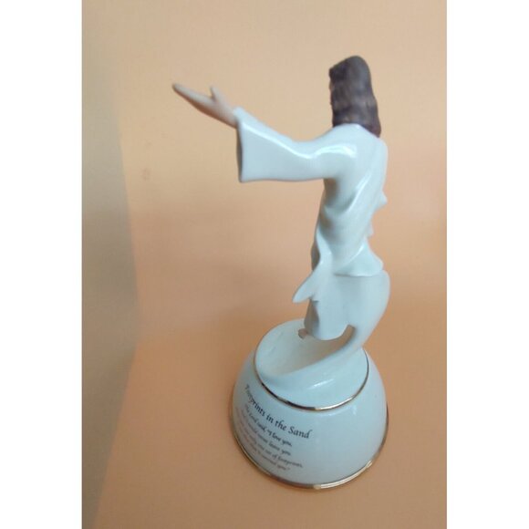 Ardleigh Elliot Footsteps In The Sand Heirloom Porcelain Music Box 2002 - Picture 10 of 15
